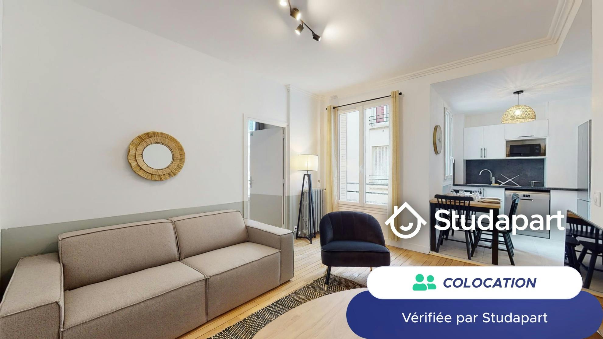 Private room for rent for €833 per month in Nanterre, Avenue du Général Gallieni