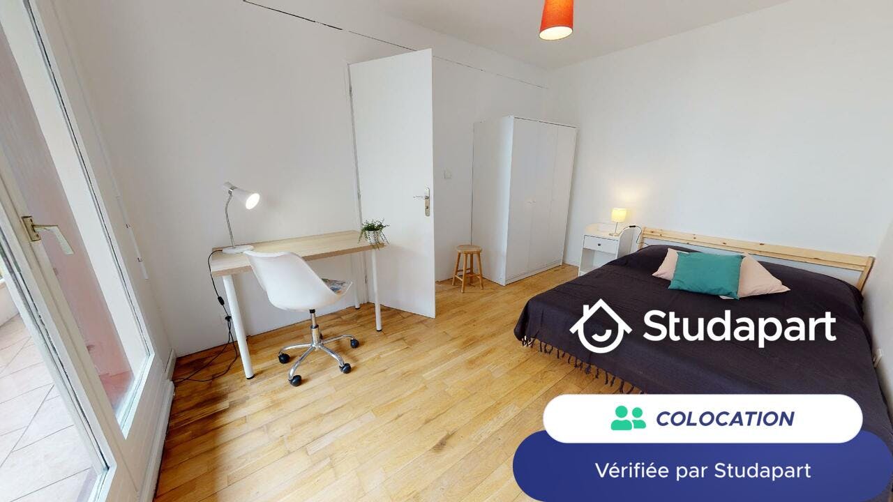 Private room for rent on Rue Charny, Villeurbanne - View 6