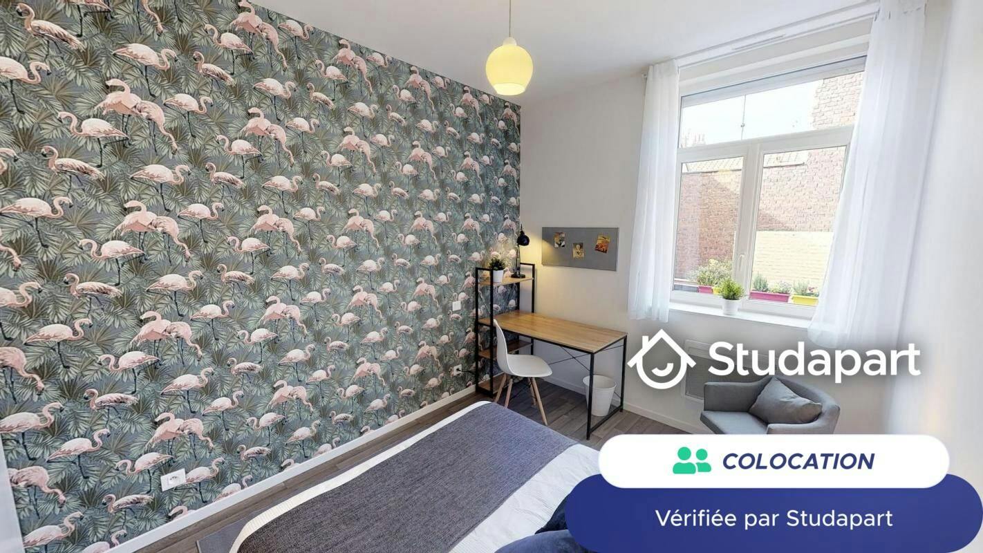 Private room for rent on Rue de Wazemmes, Lille - Vue 5