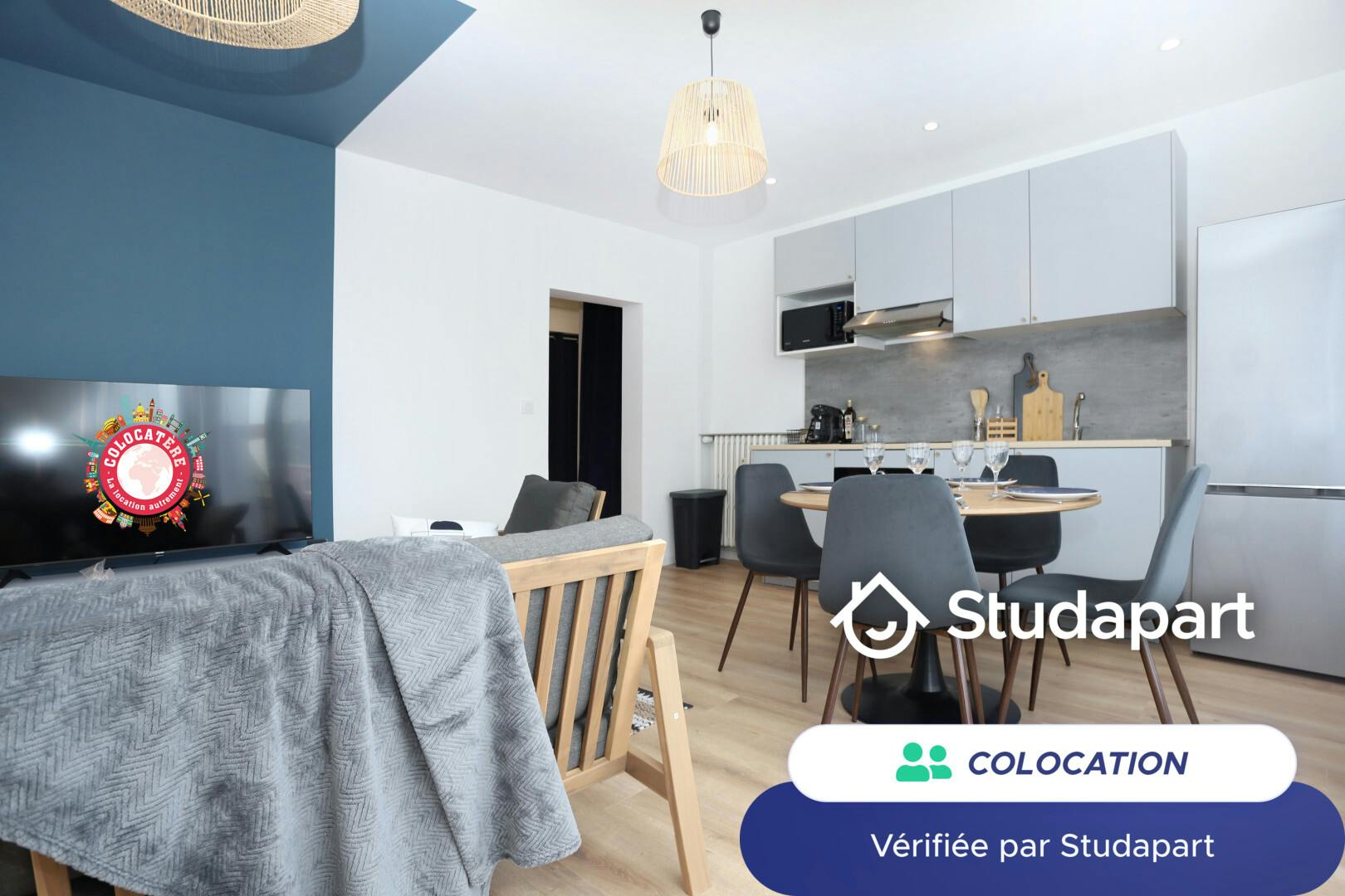 Chambre privée à louer pour 470 €/mois à Saint-Nazaire, Rue de la Ville Étable