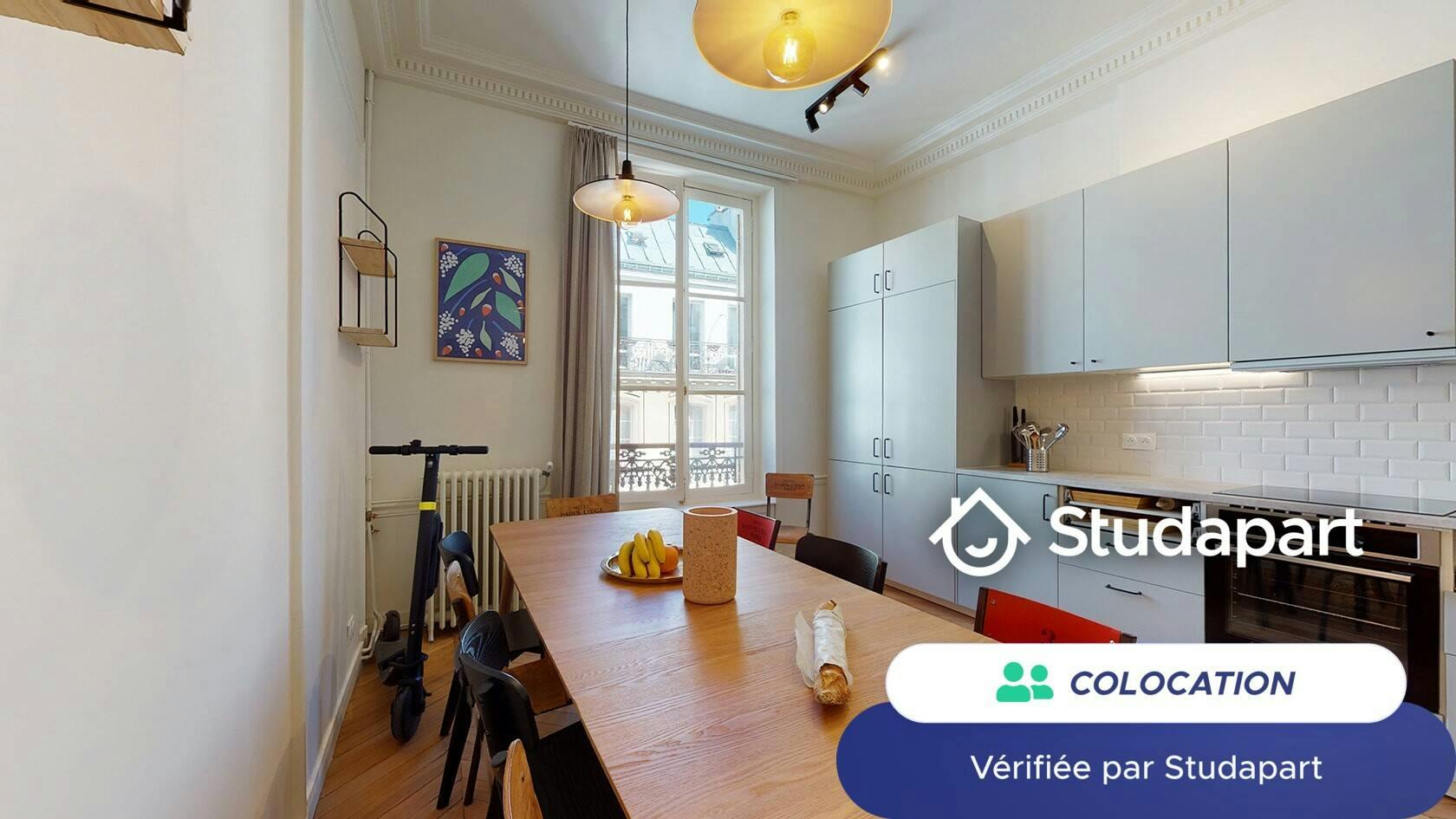 Private room for rent on Rue de Clichy, Paris - Vue 4