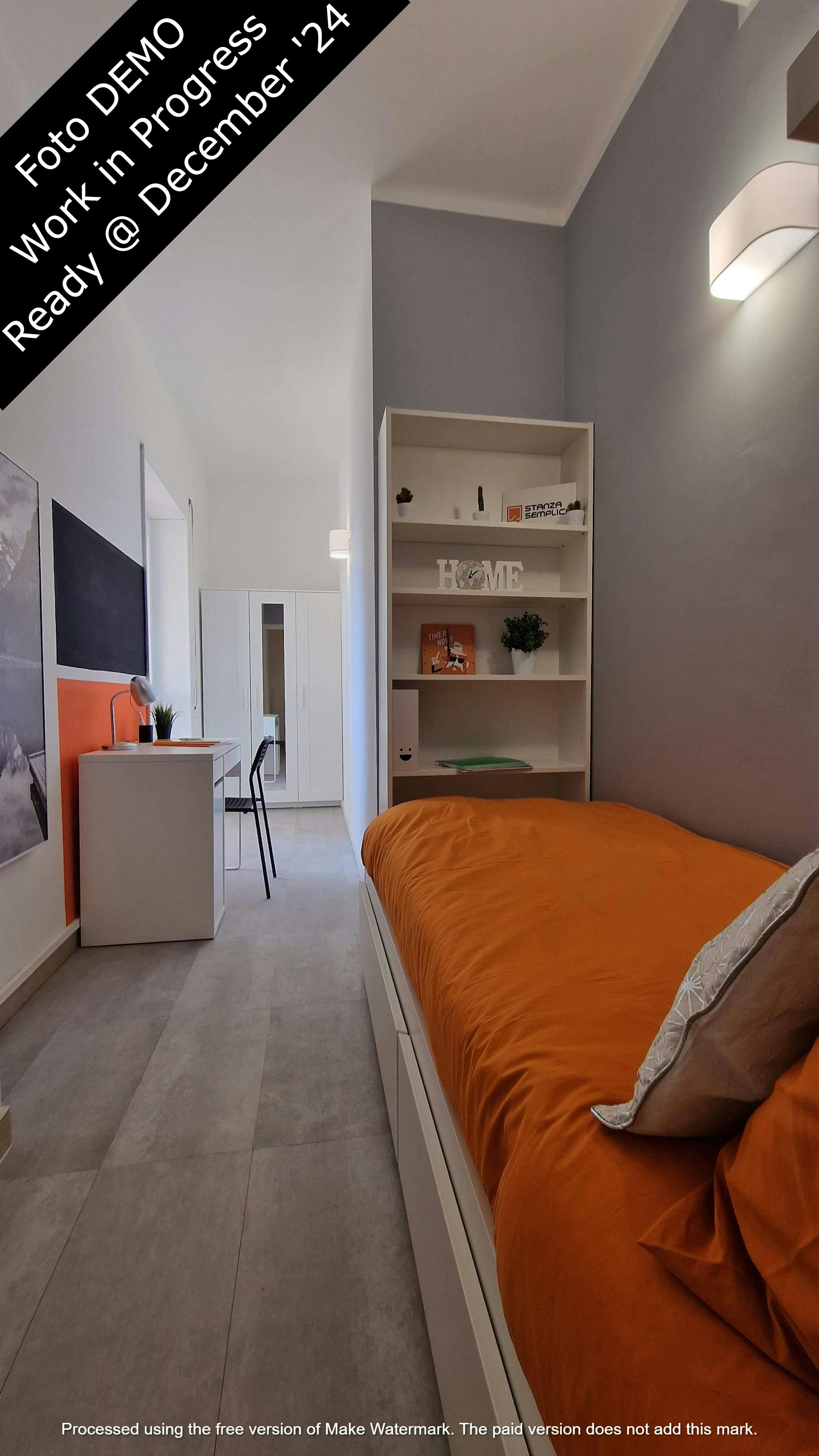 Single room Rome, 1 bed, 9m² — photo 1