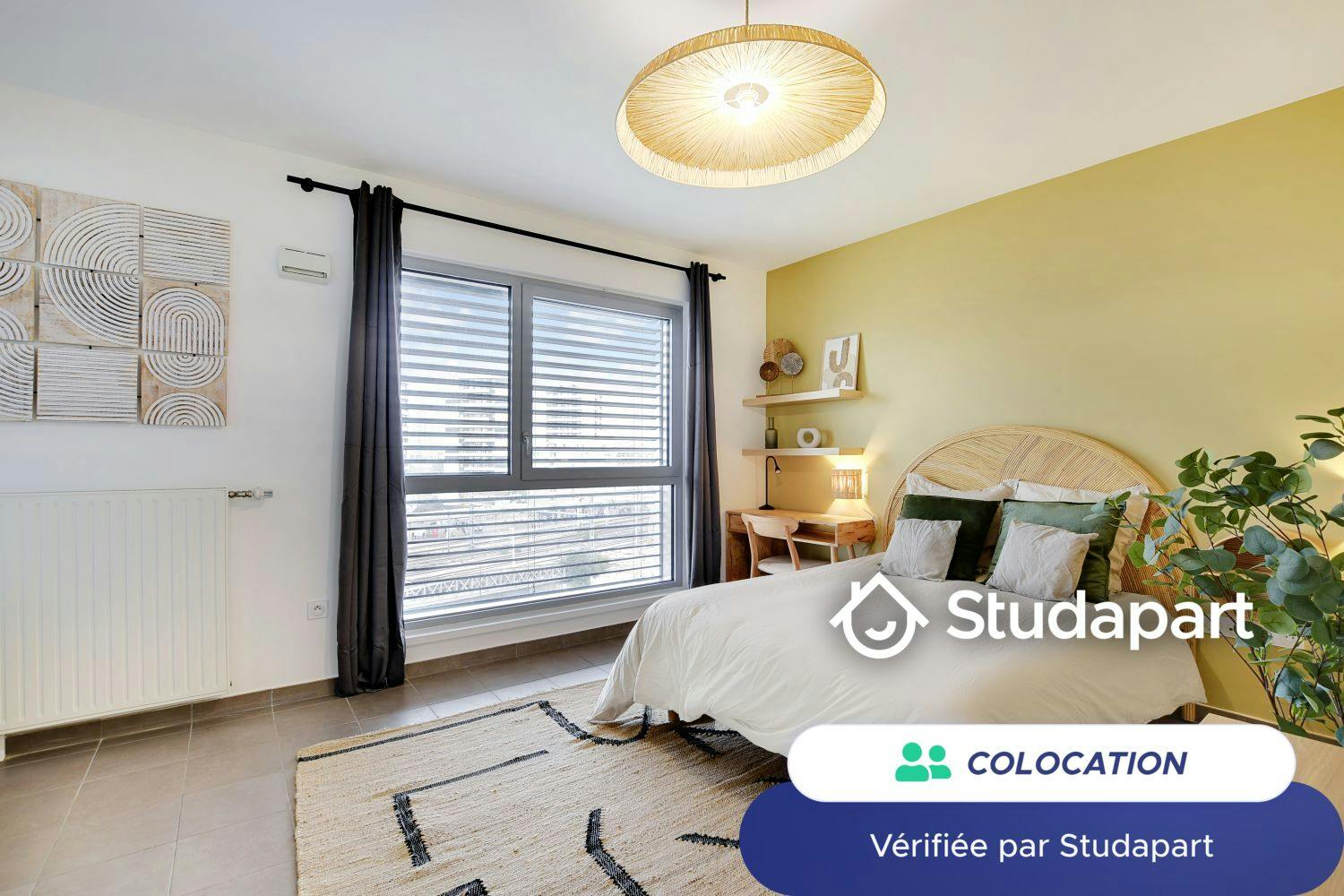 Private room for rent for €840 per month in Paris, Rue Cesaria Évora