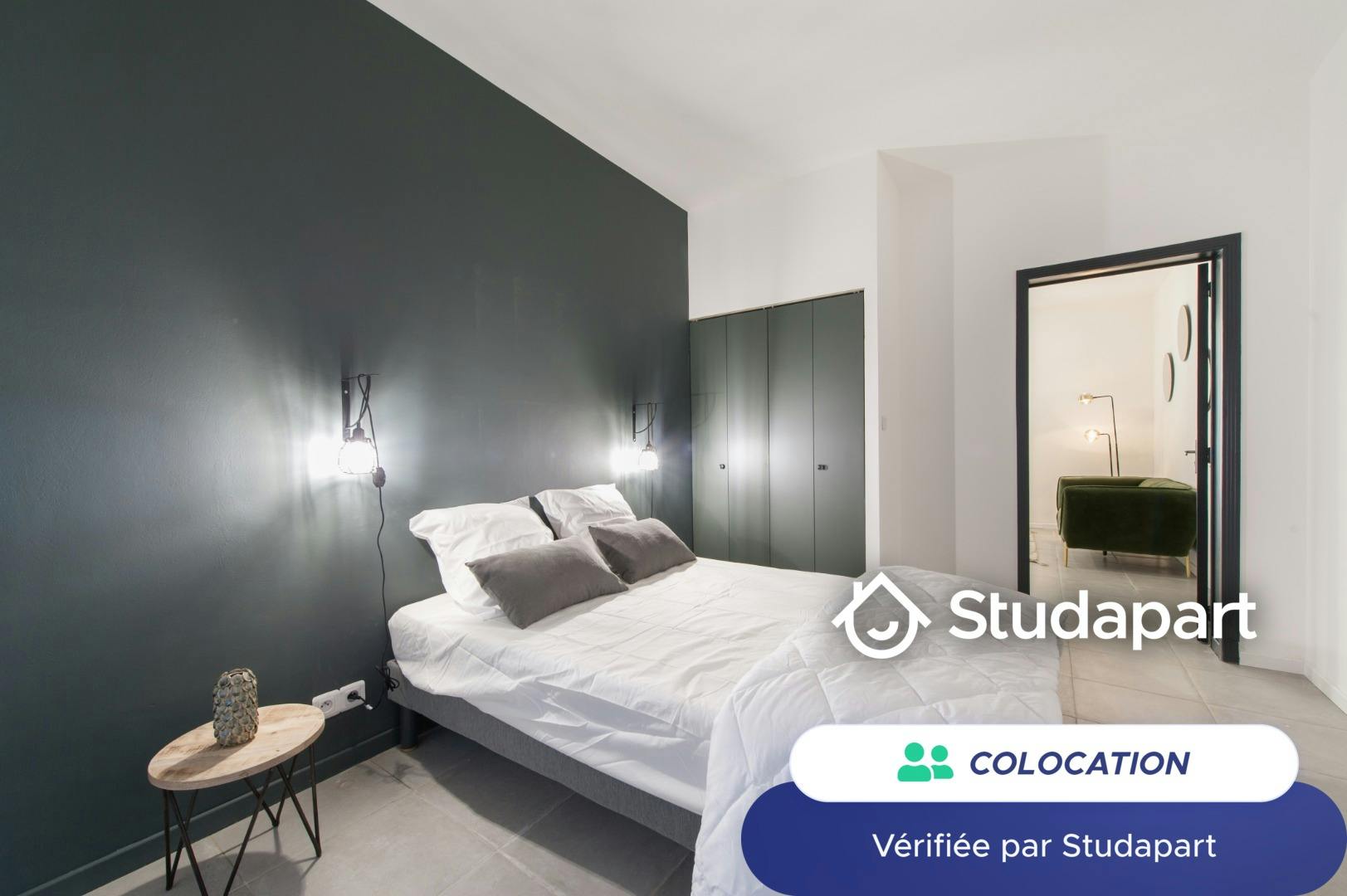 Private room for rent on Rue d'Amiens, Marseille - Plus