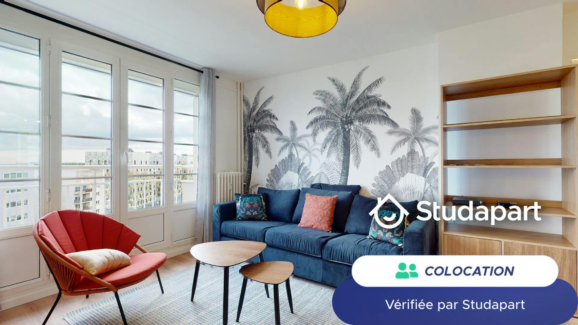 Private room for rent on Avenue du Président Hoover, Lille - Vue 3