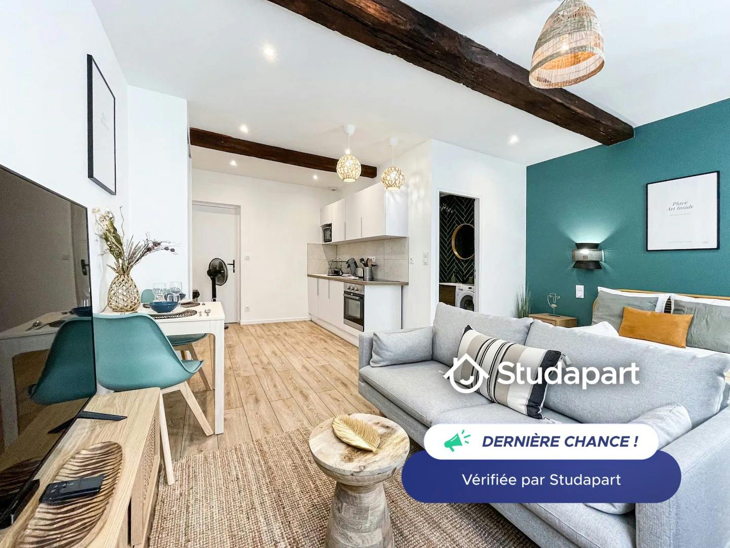 Appartement à louer pour 650 €/mois à Saint-Étienne, Rue de la Ville