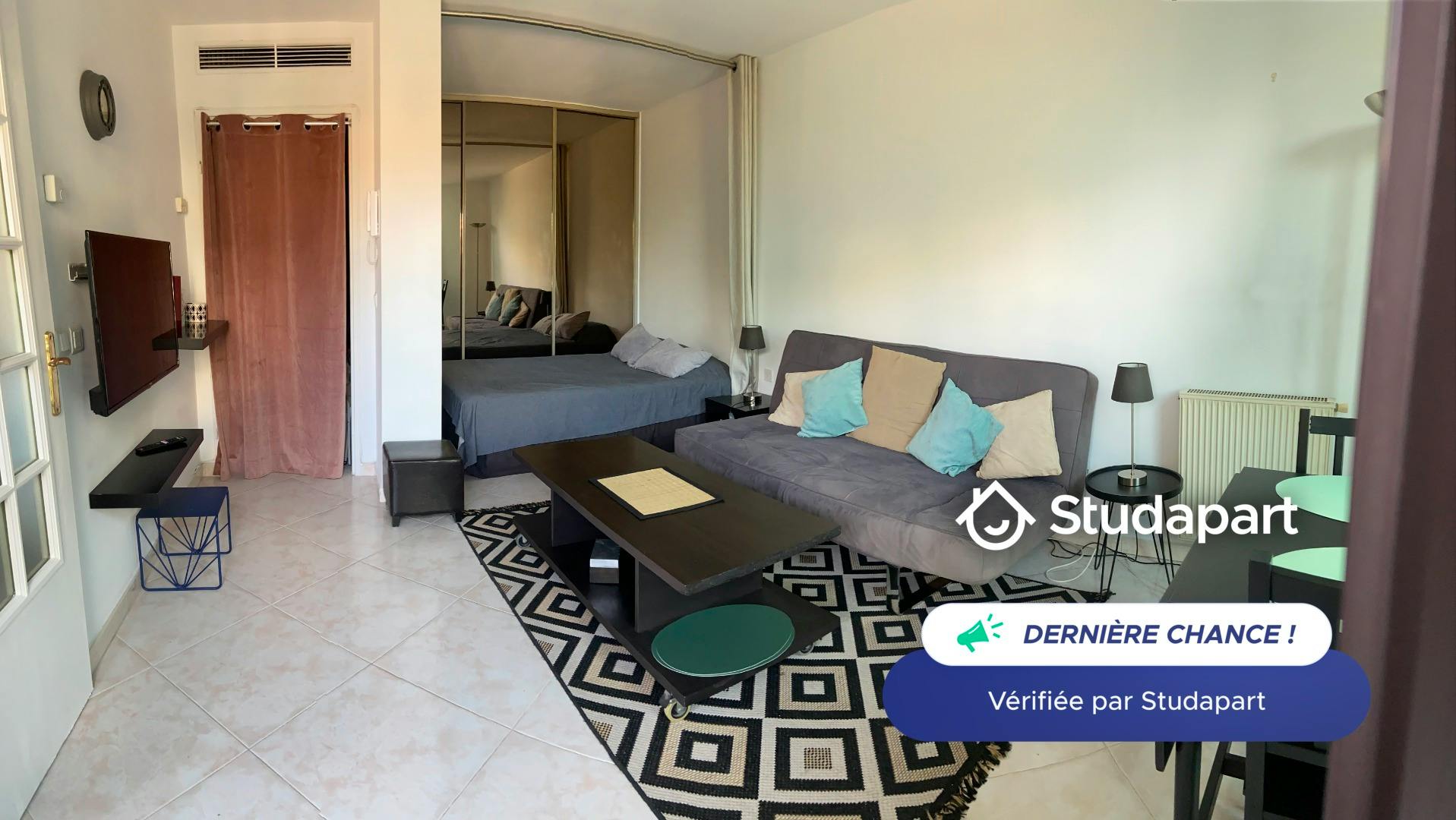 Apartment for rent on Boulevard du Président Wilson, Antibes