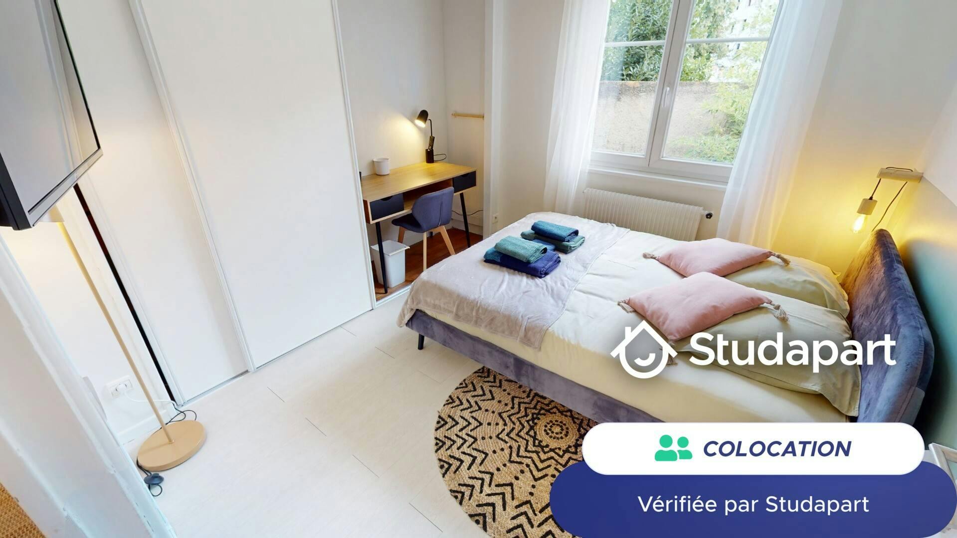 Private room for rent on Avenue Jean Jaurès, Lyon