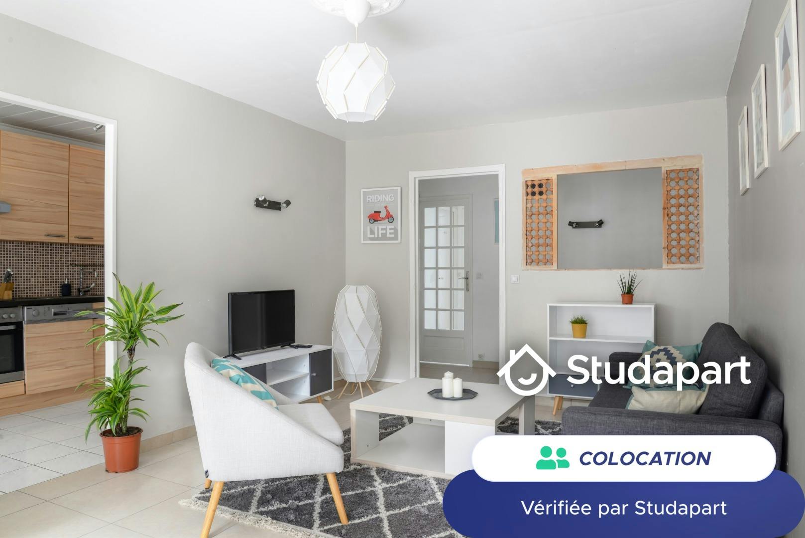Private room for rent for €440 per month in Rennes, Avenue du Canada