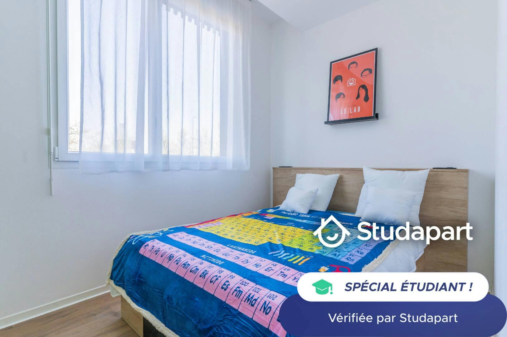 Pokój prywatny do wynajęcia za 390 € miesięcznie w mieście Loos, Rue du Professeur Jules Driessens