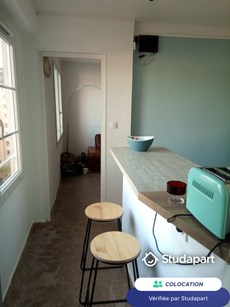 私人房间 正在以 €440 的月租出租，其位于 Marseille, Boulevard de Pont de Vivaux