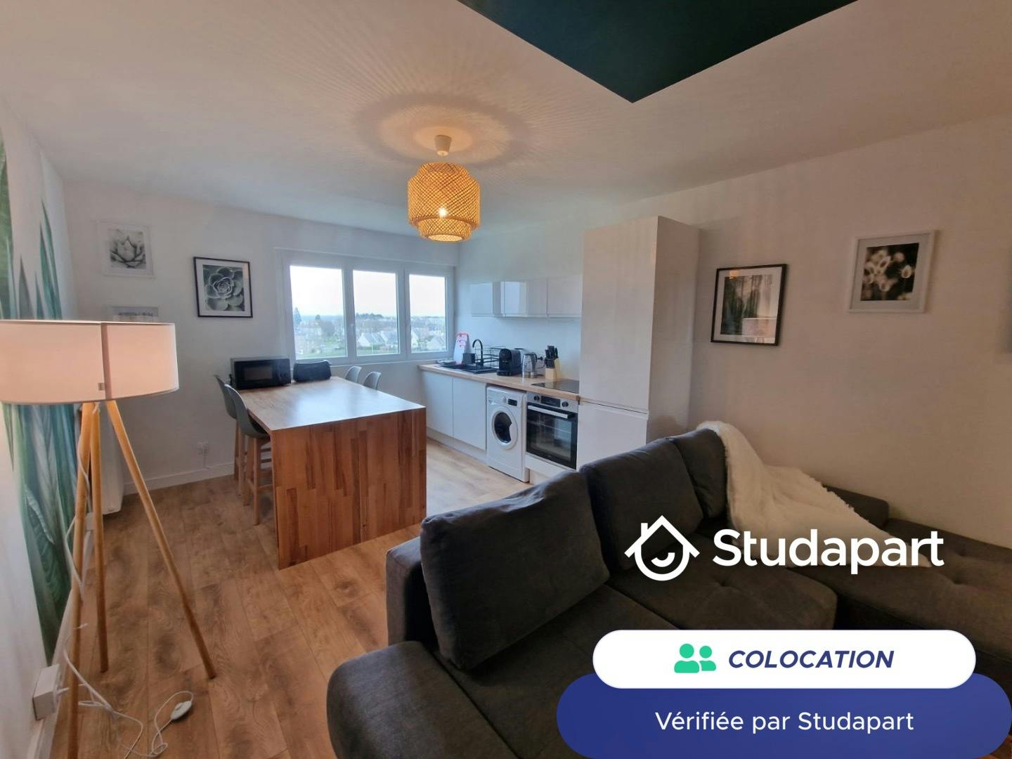 Chambre privée à louer pour 350 €/mois à Saint-Brieuc, Rue de Genève