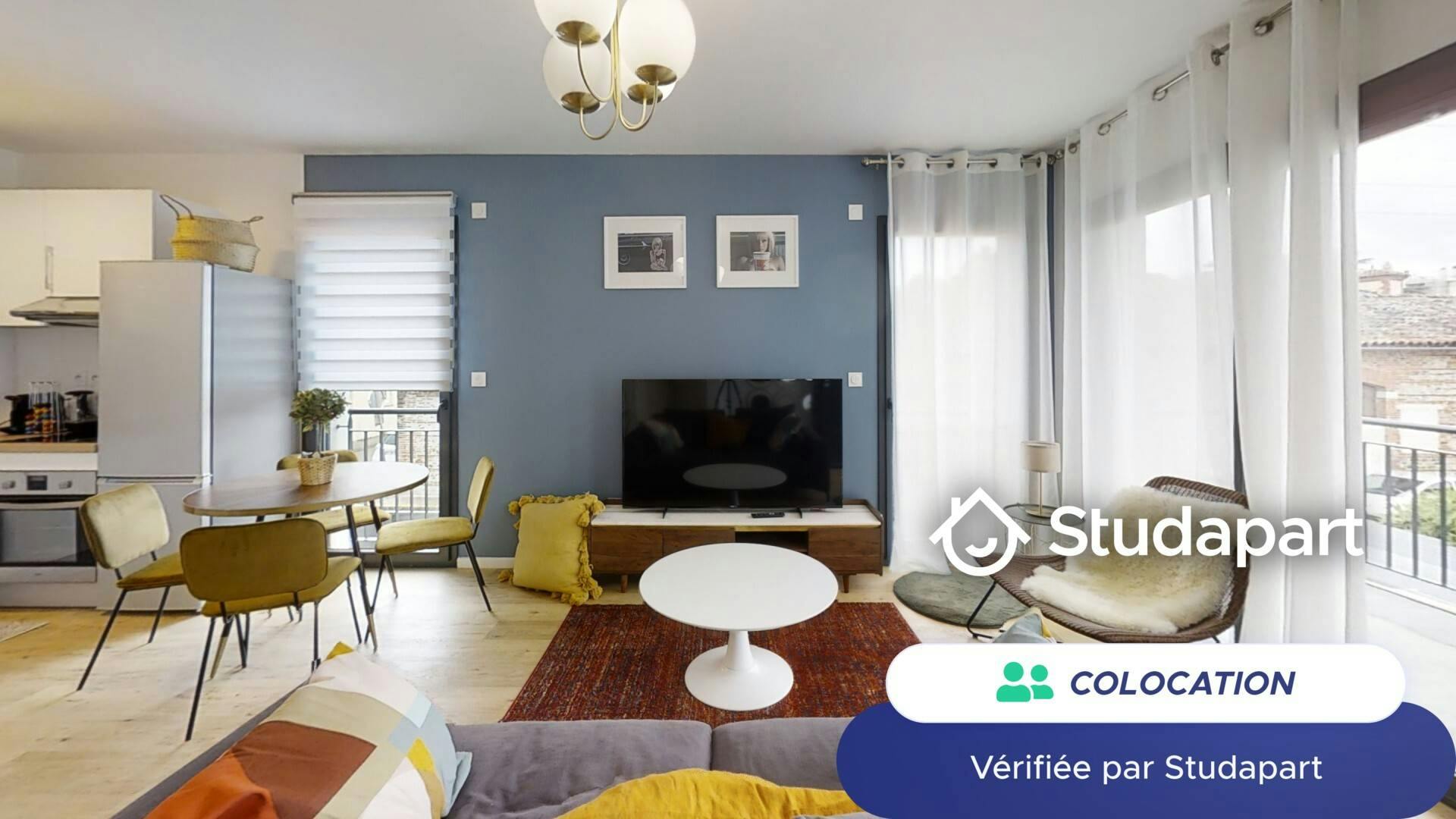 Private room for rent on Rue Mathaly, Toulouse - Plus