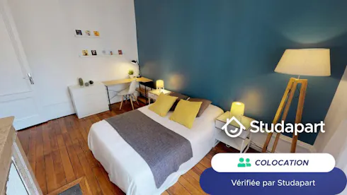 Private room for rent on Rue Paul Bert, Lyon