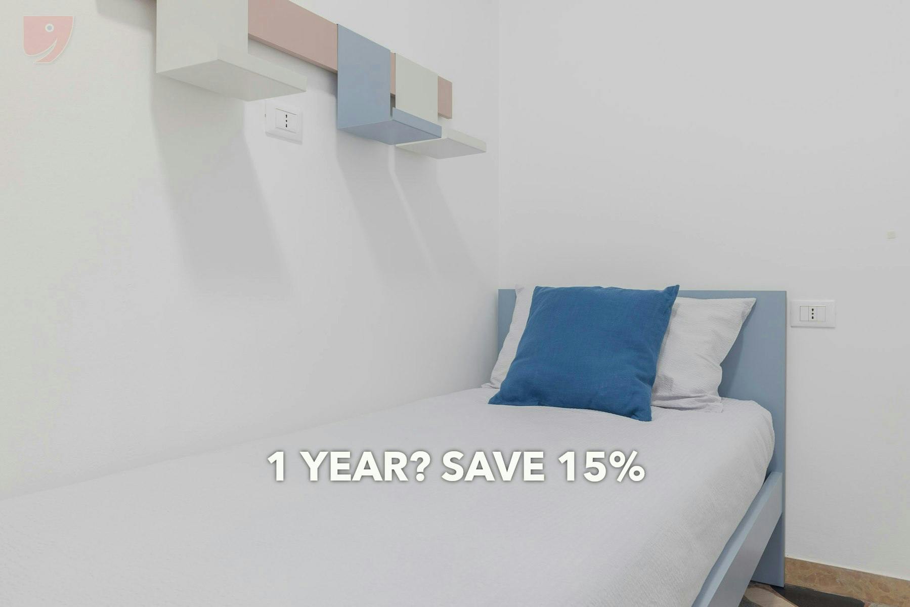 Single room Padova, 1 bed, 8m² — photo 603