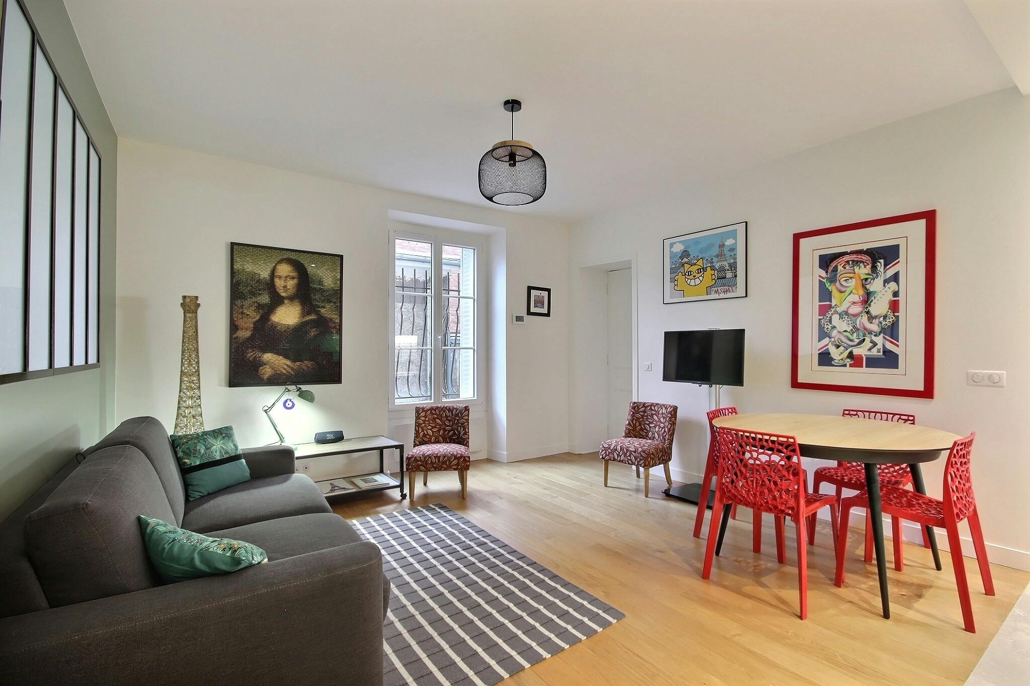 1-Bedroom Apartment in Rue du Chevaleret, Paris (1468668) ROOM