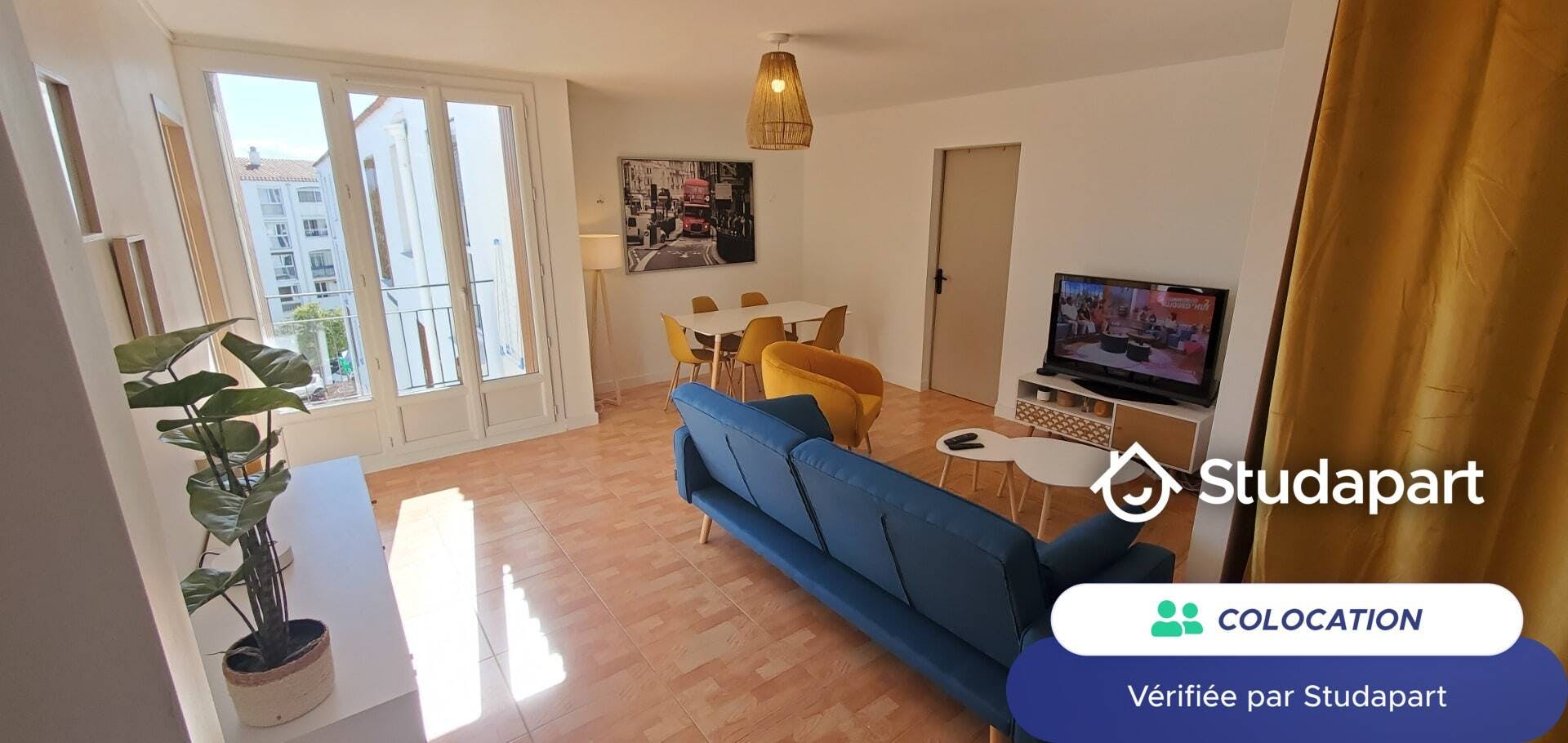 Habitación privada en alquiler por 359 € al mes en Perpignan, Rambla du Vallespir
