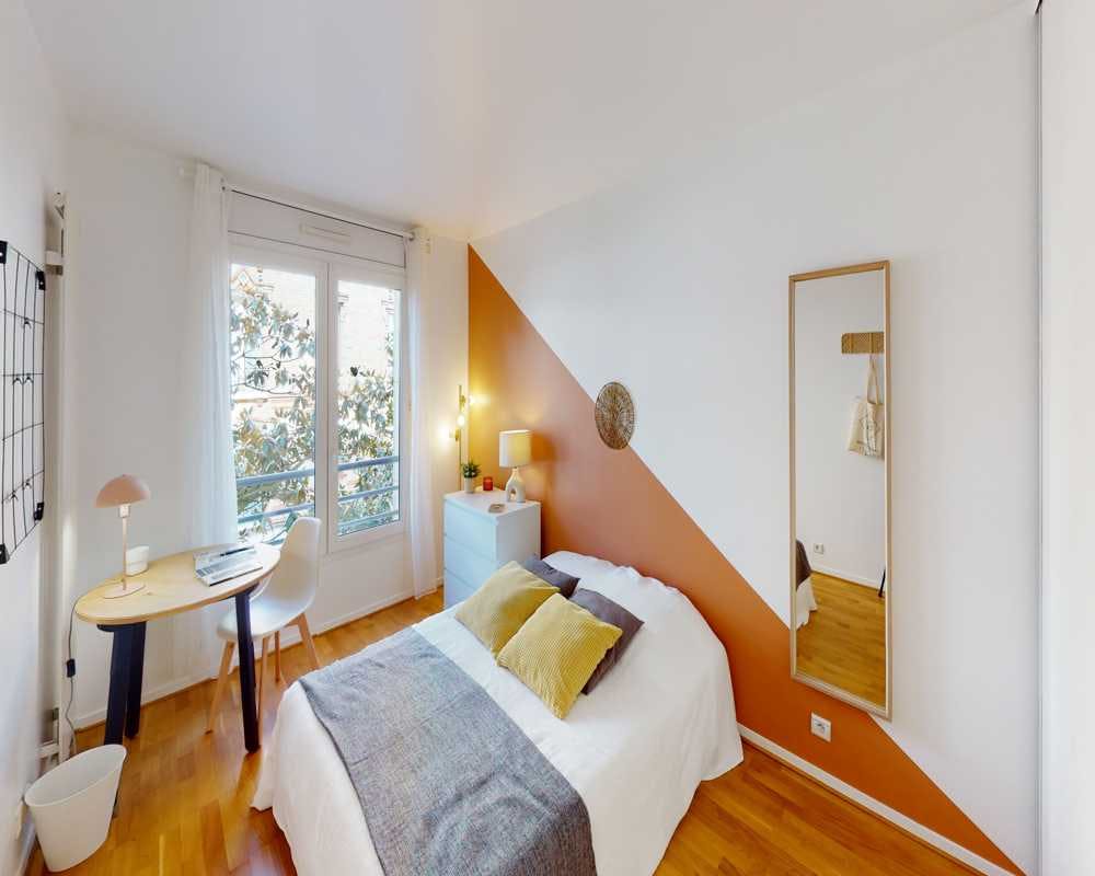 Chambre privée à louer pour 915 €/mois à Courbevoie, Rue Pierre Lhomme