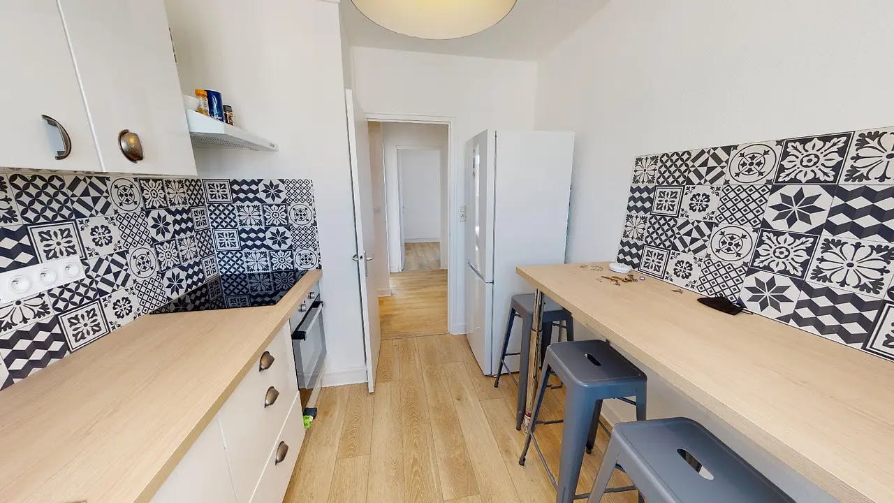 Chambre privée à louer pour 450 €/mois à Rennes, Rue Perrin de La Touche