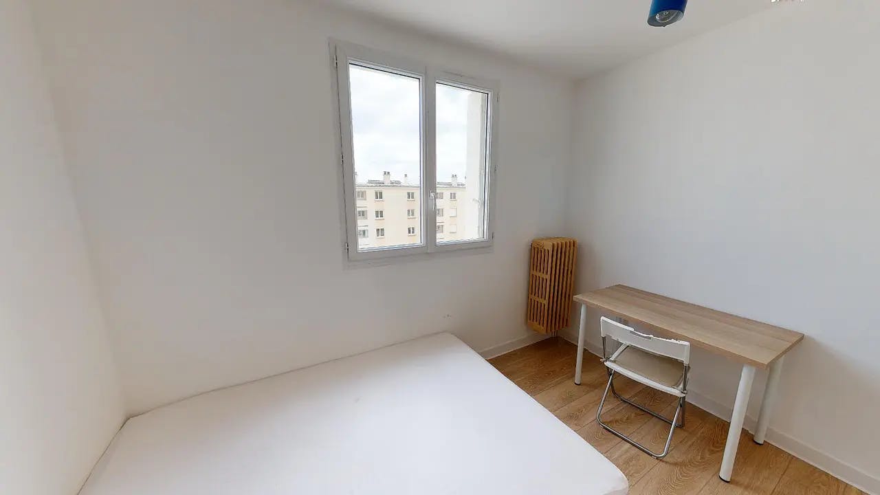 Chambre privée à louer pour 450 €/mois à Rennes, Rue Perrin de La Touche