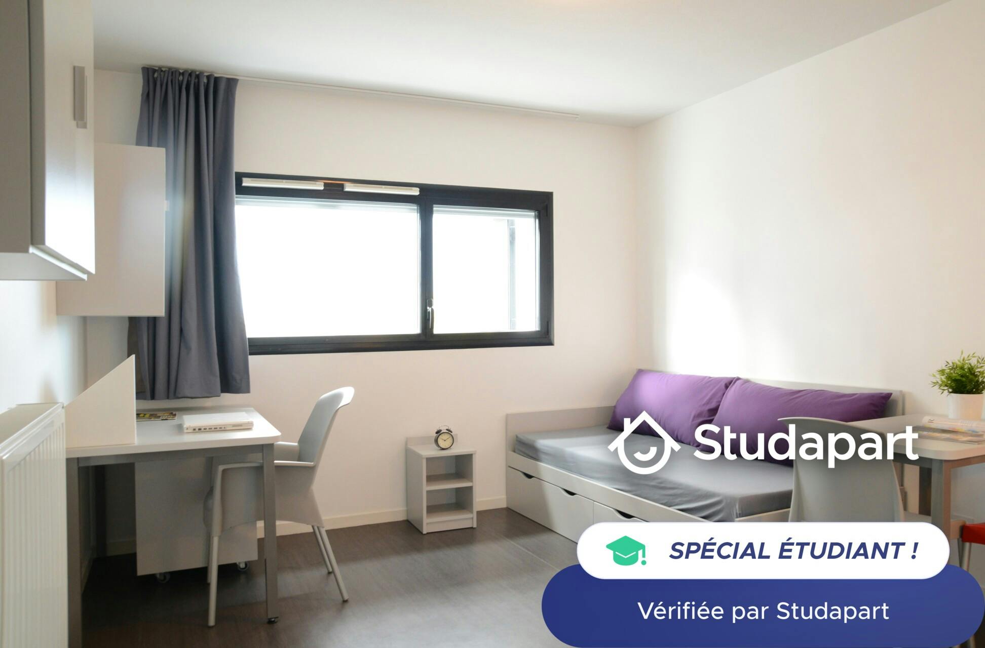 Privé kamer te huur voor € 526 per maand in Grenoble, Rue Roger Josserand