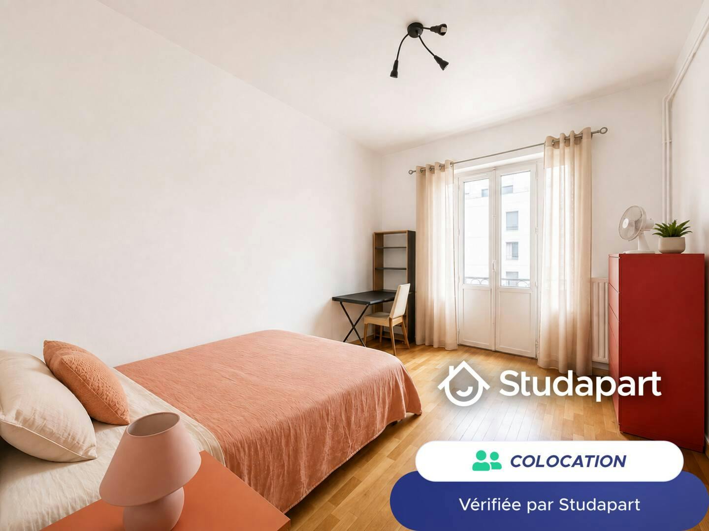 Private room for rent on Rue Villon, Lyon - Vue 5