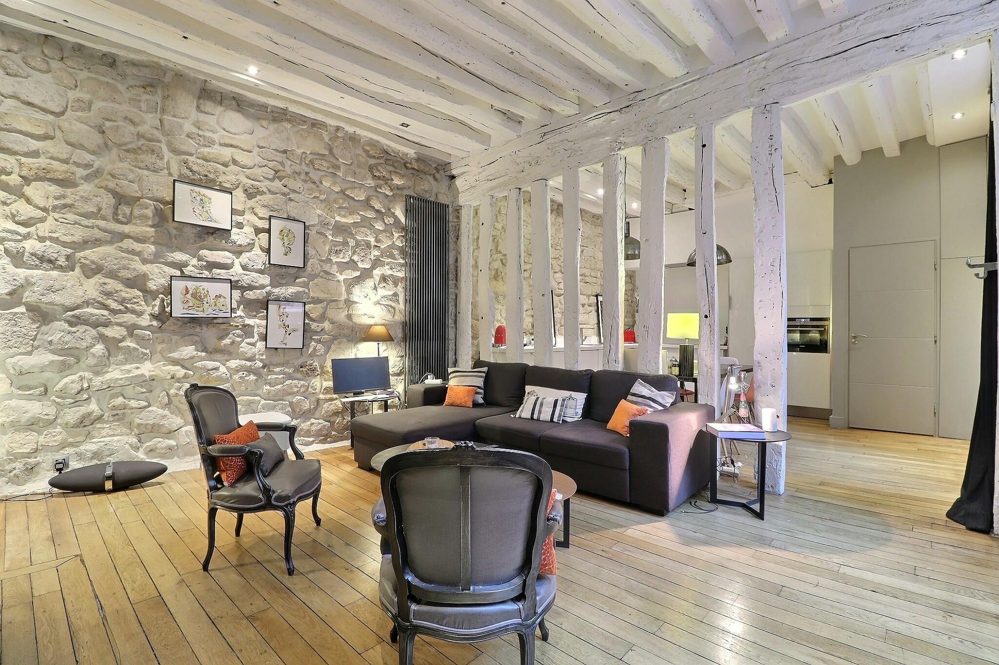 1-Bedroom Apartment in Rue des Blancs Manteaux, Paris (1470935) ROOM 2