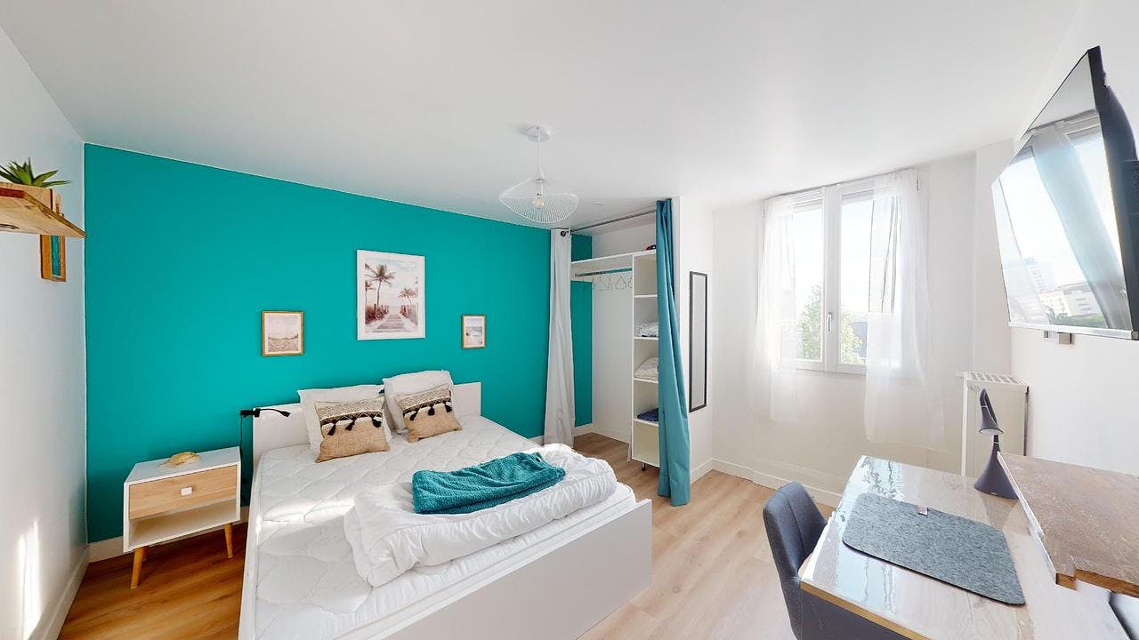 Chambre privée à louer pour 440 €/mois à Tours, Rue Lord Byron