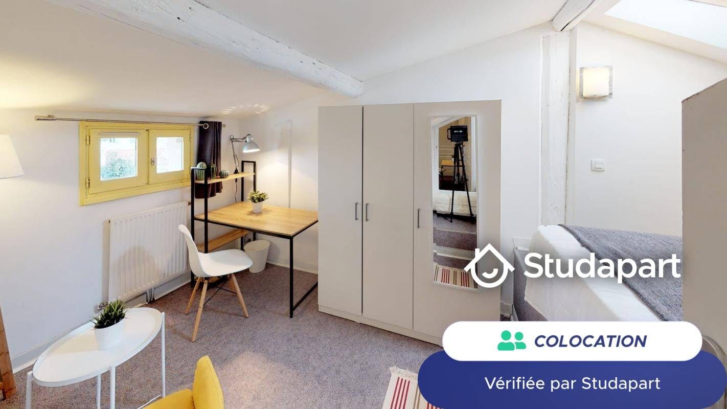 Private room for rent on Rue des Deux Ponts, Montpellier – pohled 4