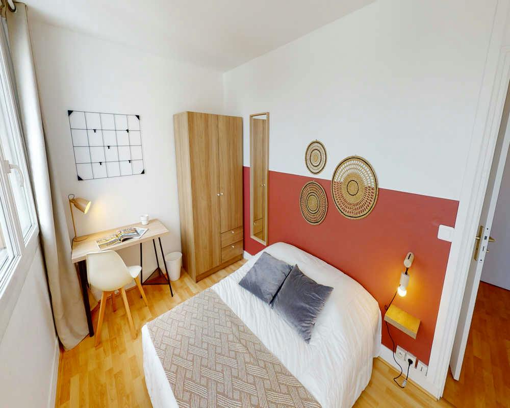 Chambre privée à louer pour 1 000 €/mois à Clichy, Rue du Chemin Vert