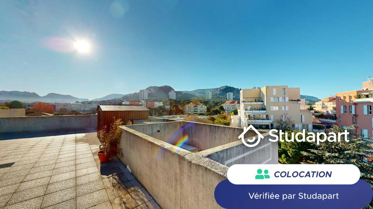 Private room for rent on Chemin du Roi d'Espagne, Marseille - Vue 5