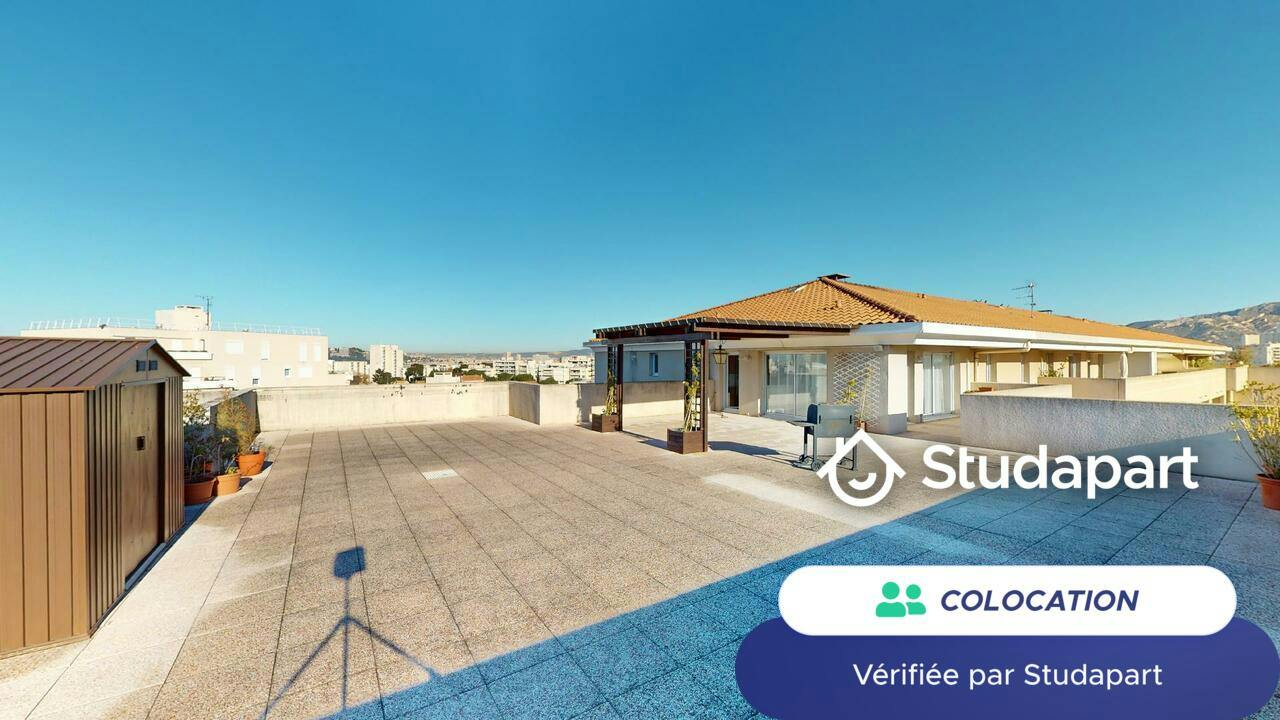 Private room for rent on Chemin du Roi d'Espagne, Marseille - Vue 3
