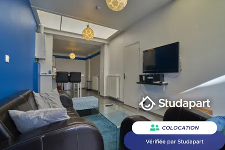 Private room for rent on Rue du XXème Siècle, Lille