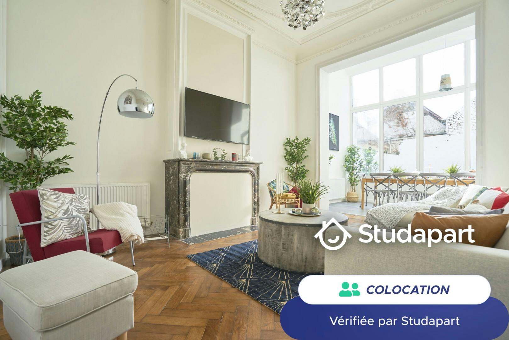 Privé kamer te huur voor € 415 per maand in Tourcoing, Rue Winoc Chocqueel