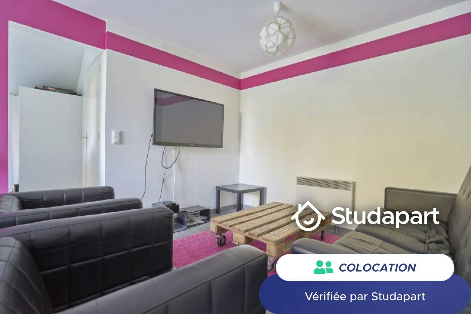 Privat rum att hyra för 455 € i månaden i Villeneuve-d'Ascq, Rue Balzac