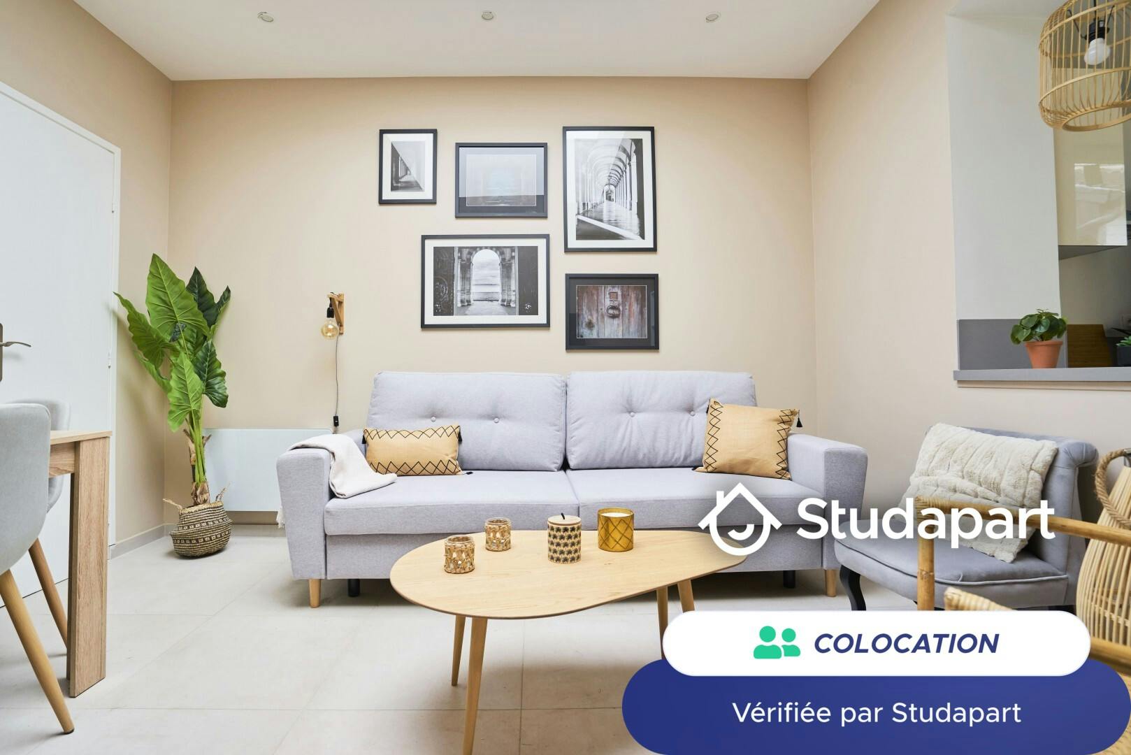 Private room for rent for €520 per month in Lille, Rue Volta