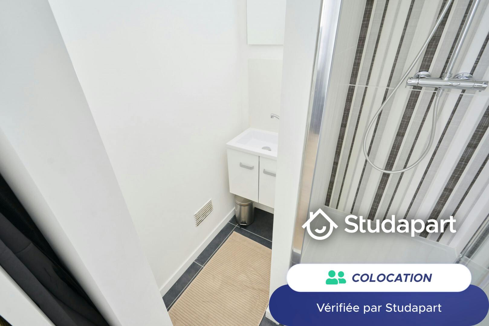 Private room for rent on Rue Henry Dunant, Lille - Vue 3