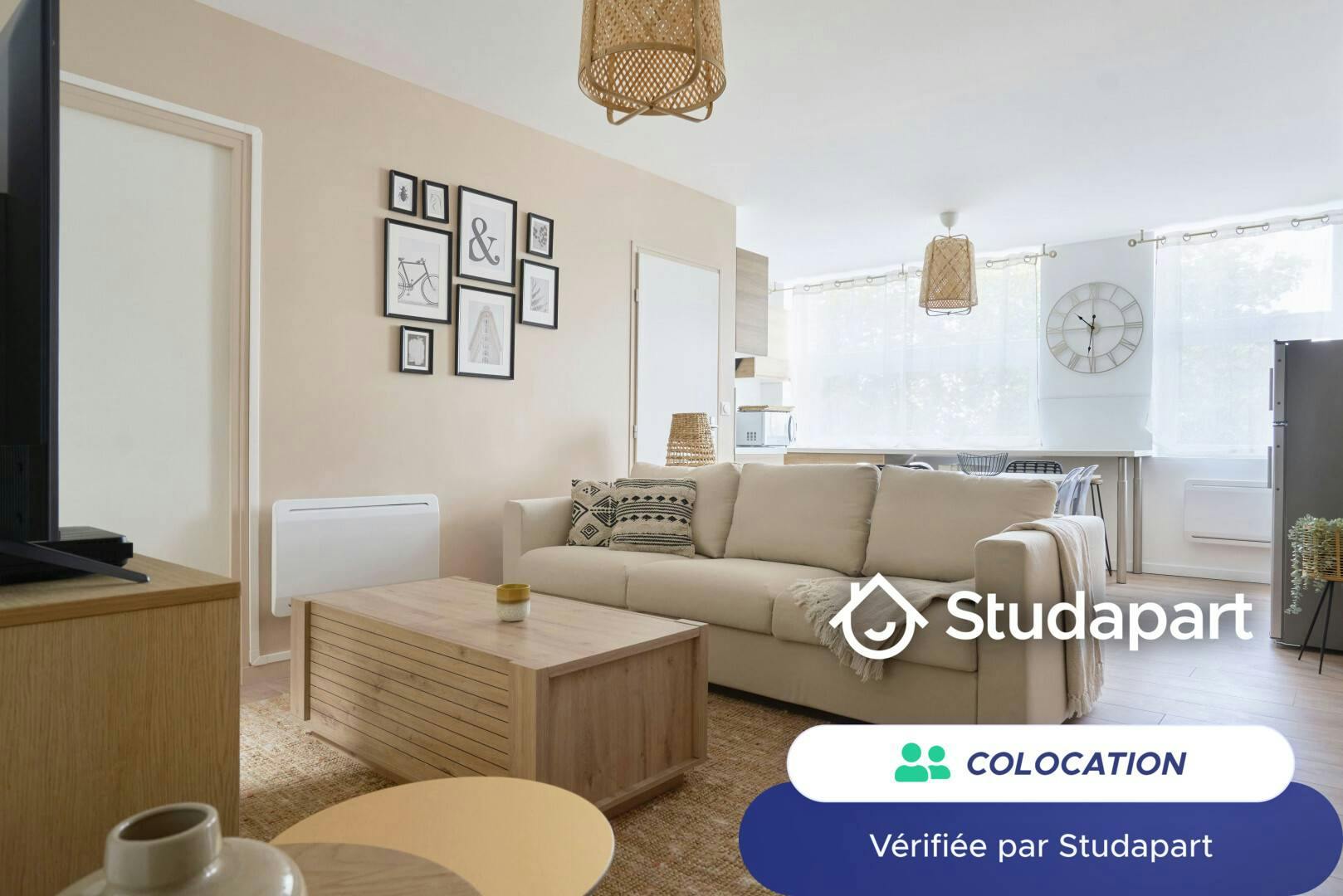 Private room for rent on Rue Masséna, Lille - Vue 3