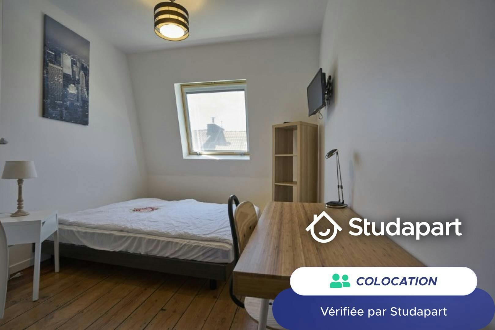 Private room for rent on Rue Colbert, Lille - Vue 4