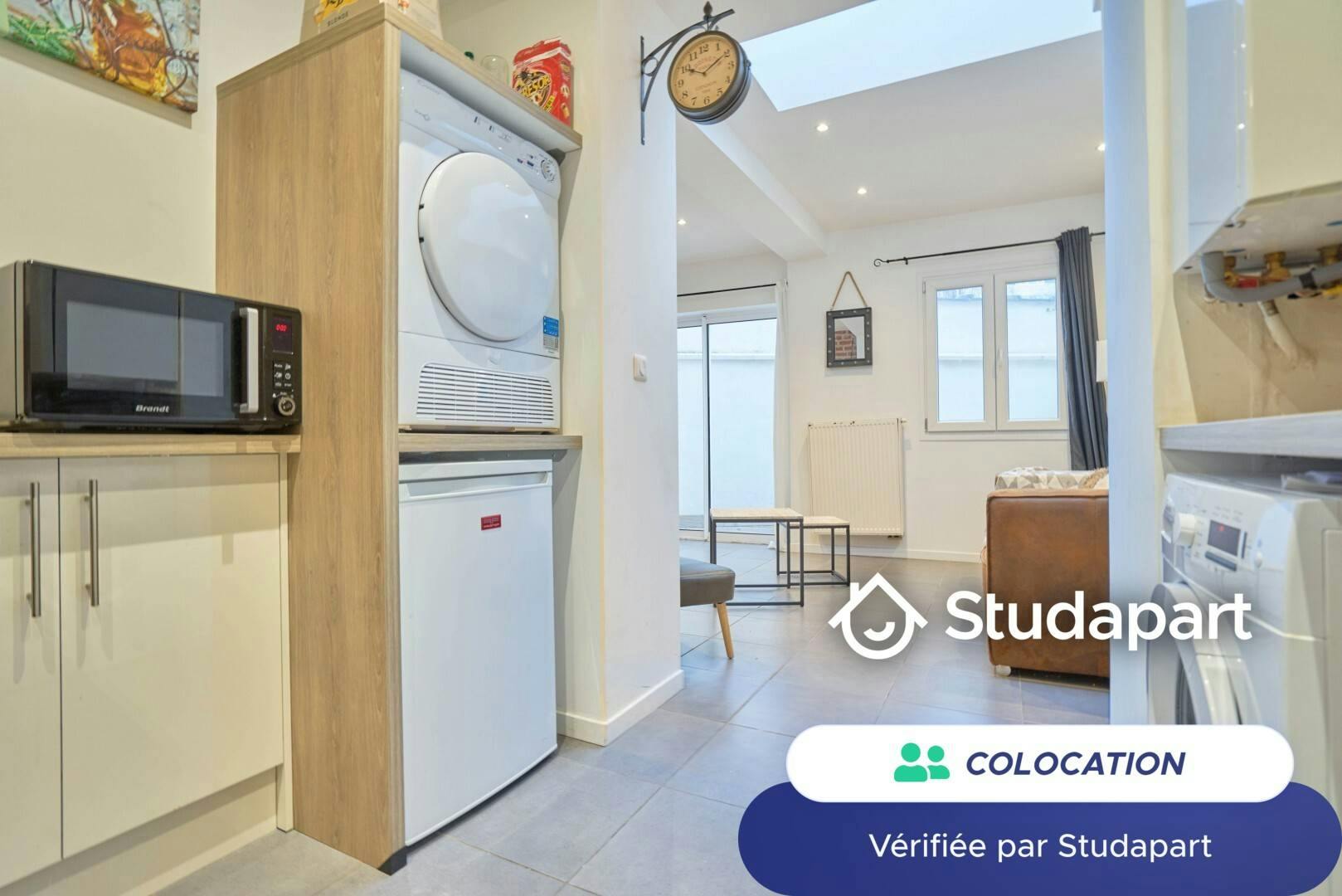 Private room for rent on Rue Becker, Lille - Plus