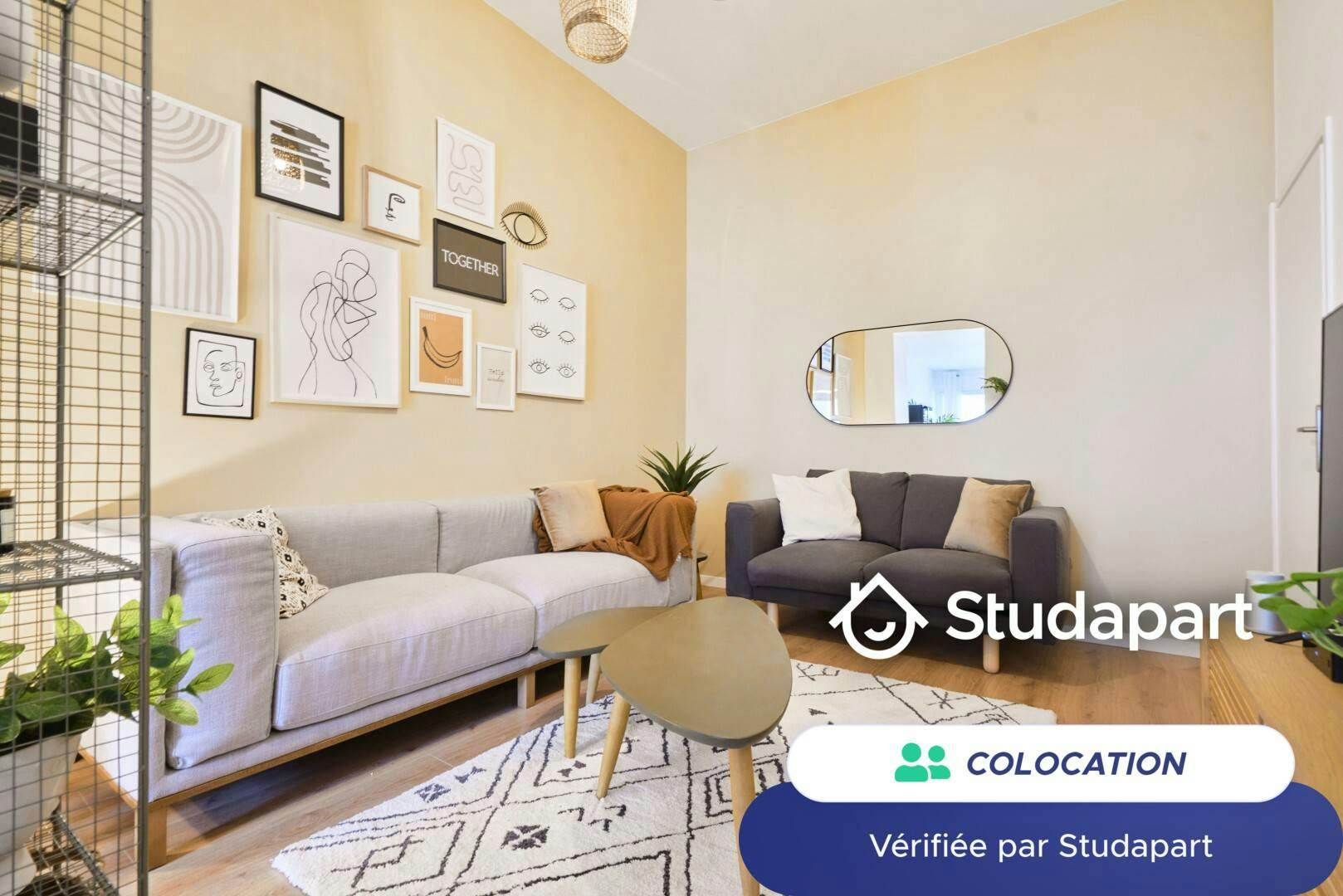 Private room for rent for €530 per month in Lille, Rue de Loos