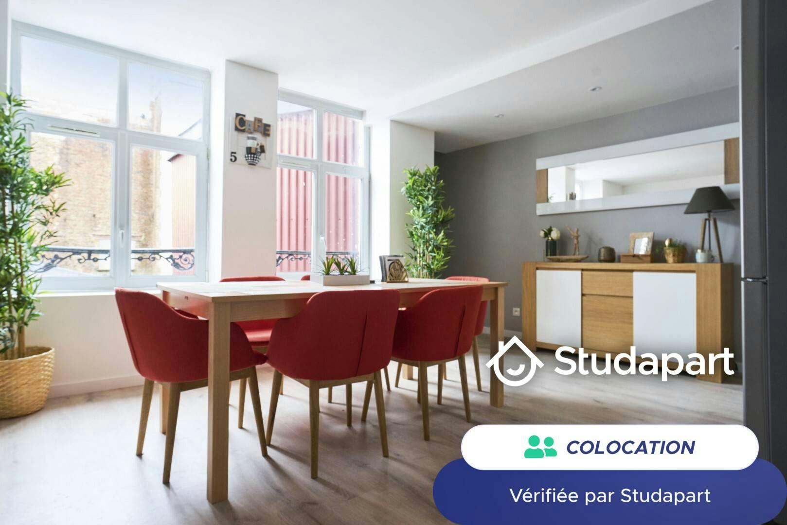 Private room for rent on Rue du Molinel, Lille - Vue 5
