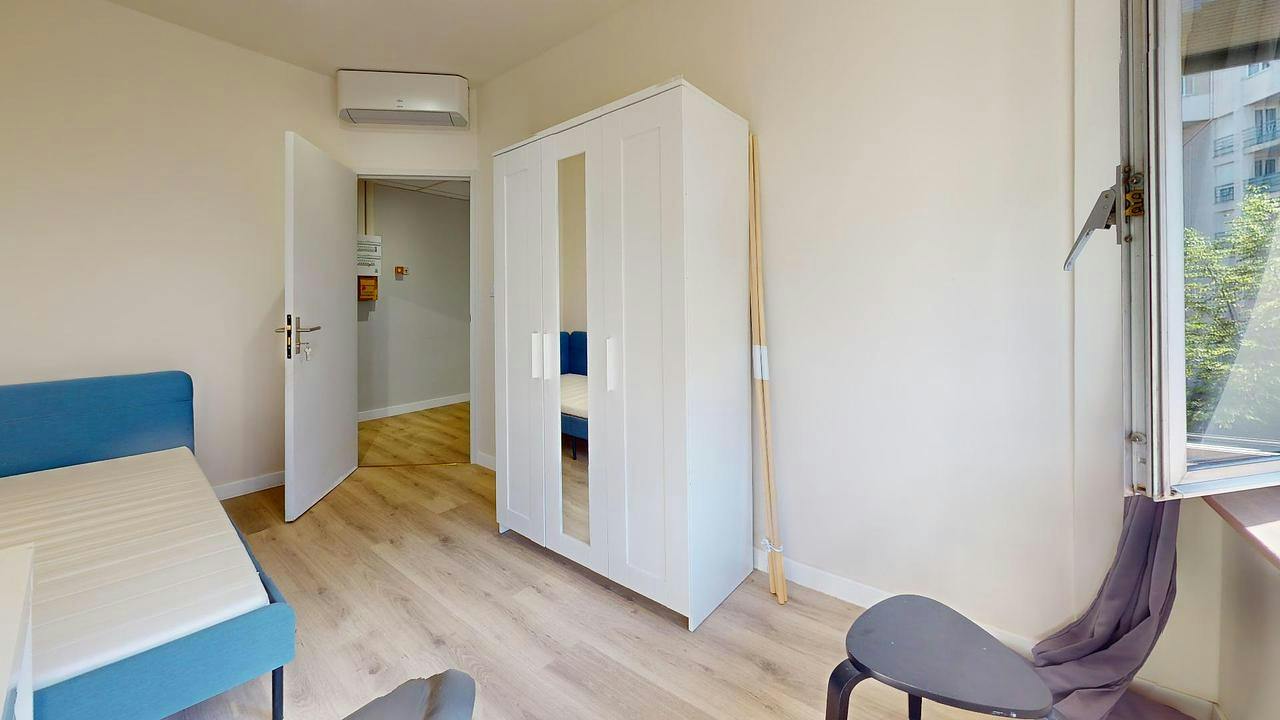 Private room for rent on Rue Victor Lagrange, Lyon - Vue 5