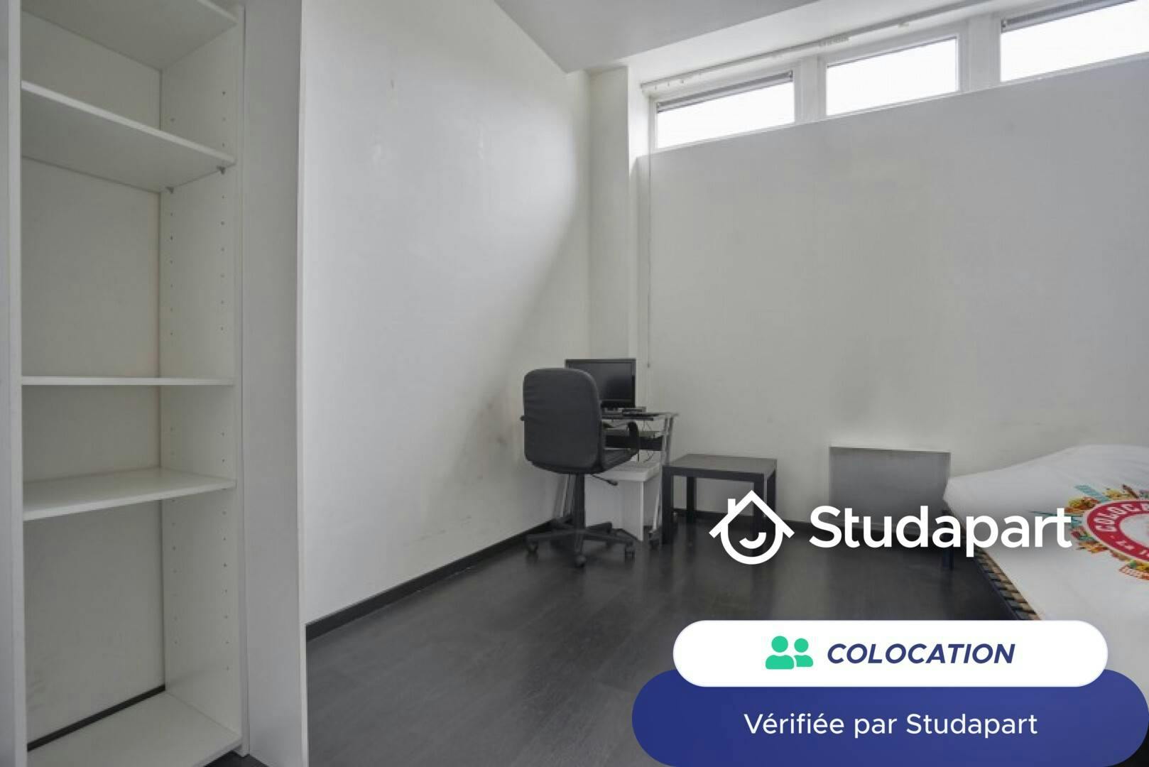 Private room for rent on Rue Bourignon, Lille - Vue 3