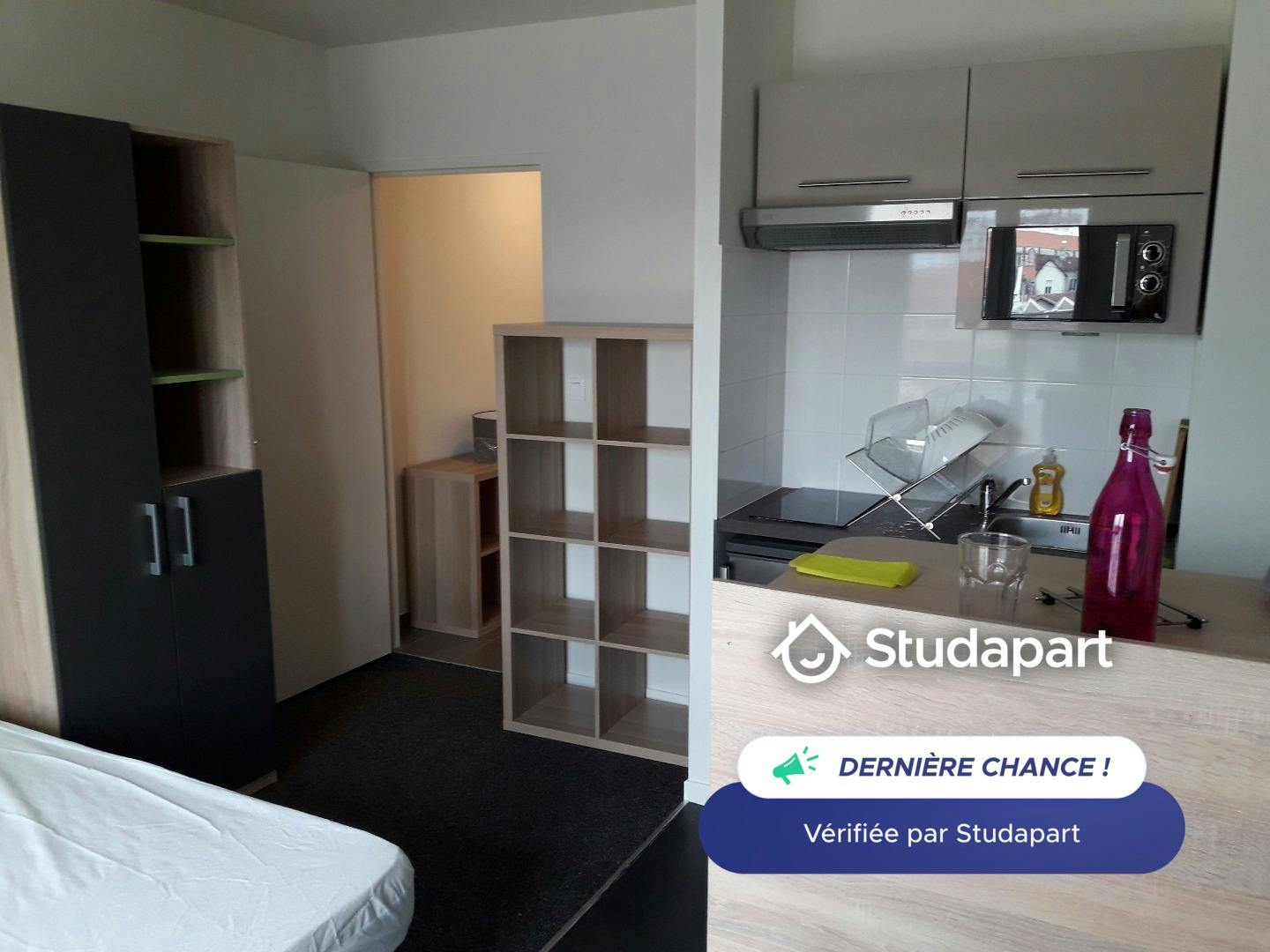 Apartament de închiriat pentru 470 EUR pe lună în Troyes, Boulevard Jules Guesde