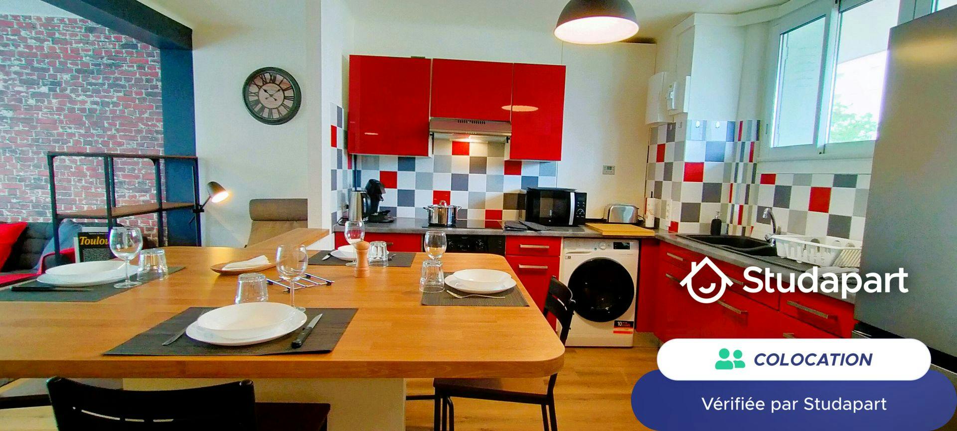 Private room for rent on Avenue du Maréchal Foch, Toulouse - Vue 3