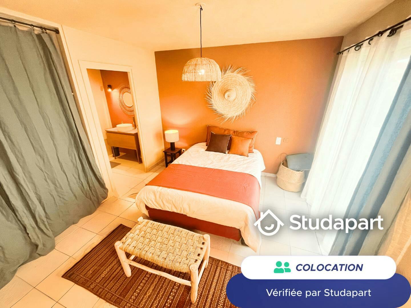 Privé kamer te huur voor € 485 per maand in Perpignan, Rue des Frères Morane