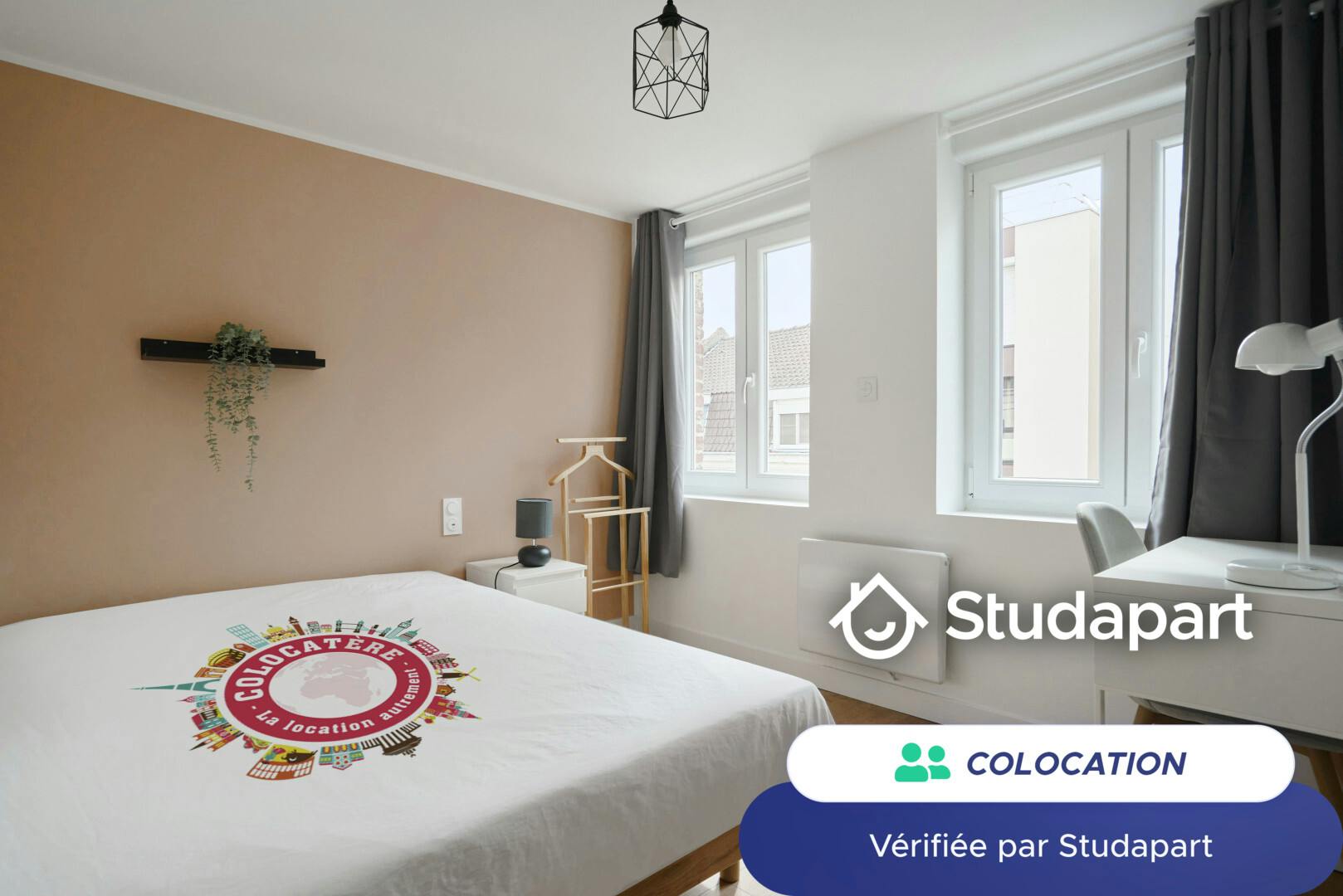 Private room for rent on Rue de Boulogne, Lille – pohled 6