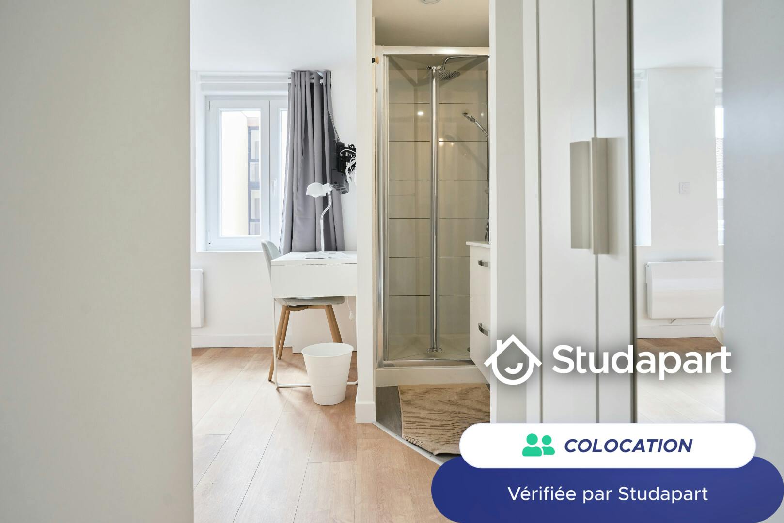Private room for rent on Rue de Boulogne, Lille – pohled 4