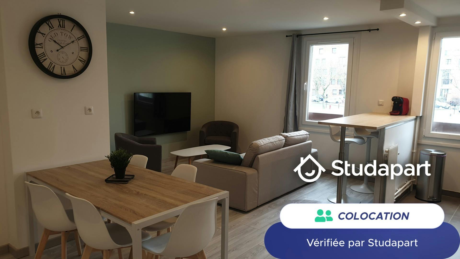 Private room for rent for €500 per month in Évry-Courcouronnes, Square Élie Reclus